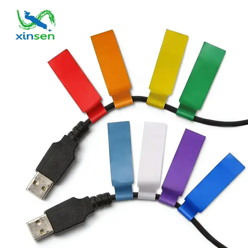 Etiquetas de cabos de dados