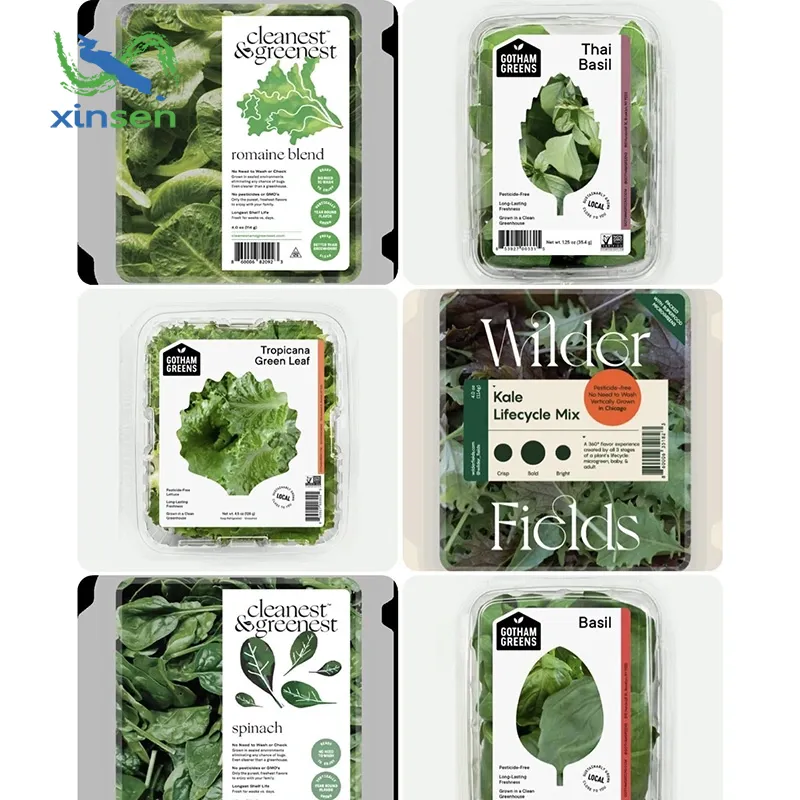 Rótulo de alimentos à prova d'água para frutas e vegetais