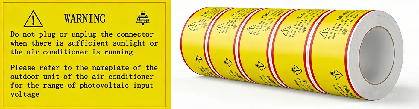 Network Cable Waterproof Label