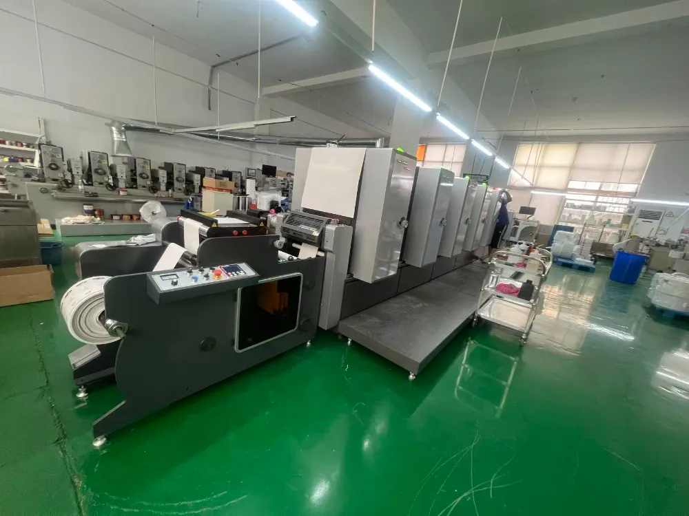 Online quality inspection system verifying dimensional precision for Strong Adhesive Electronic Device Label rolls
