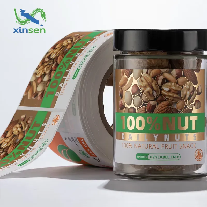 Etiqueta de lanche de papel