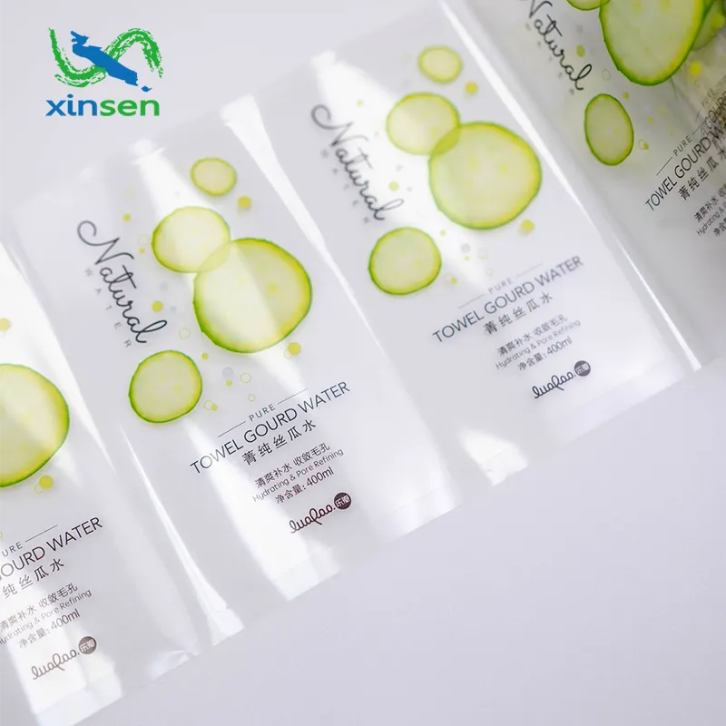 Etiqueta à prova d'água para frasco de shampoo