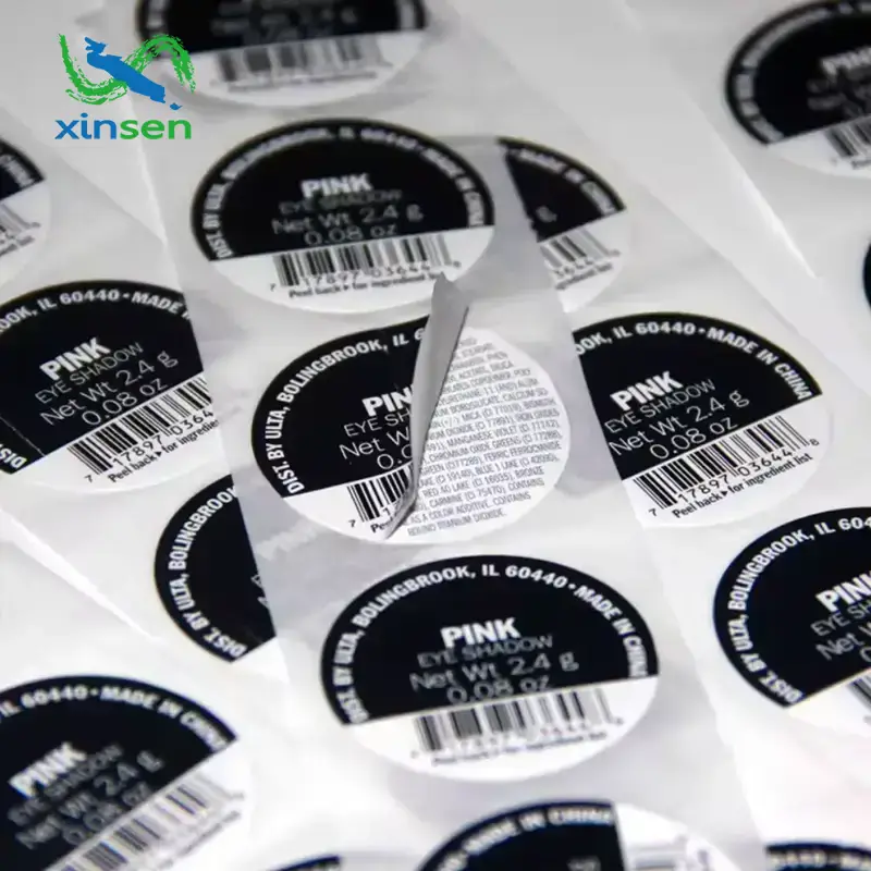 Etiquetas pequenas multicamadas